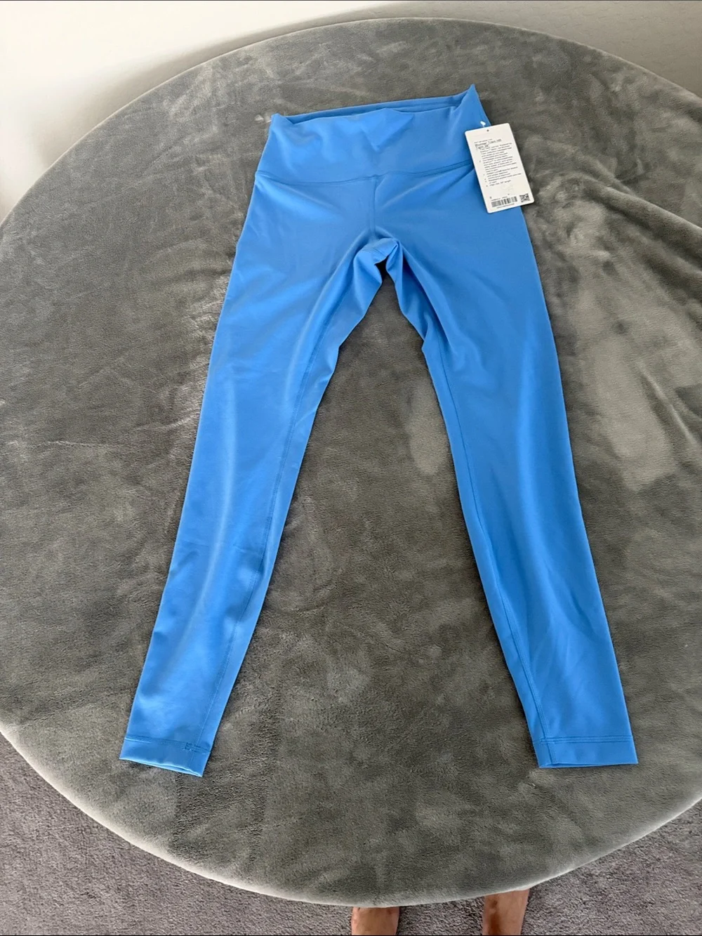 Lululemon Pool Blue Wunder Train HR High-Waist 28’ Leggings